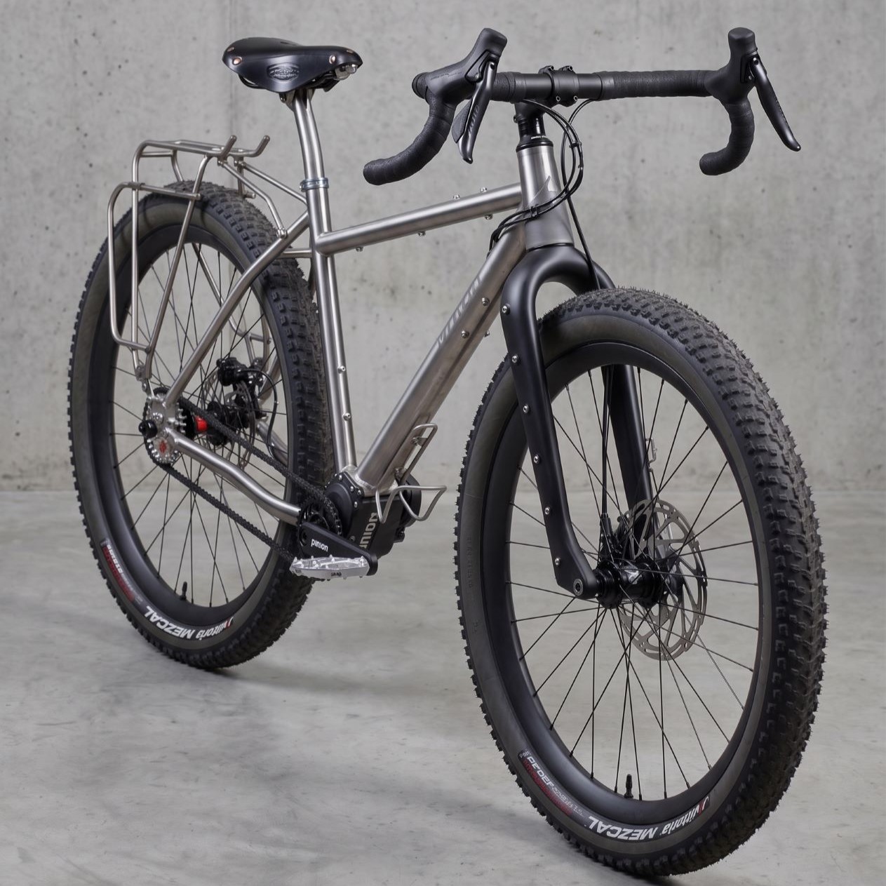 Pinion on a loaded adventure build