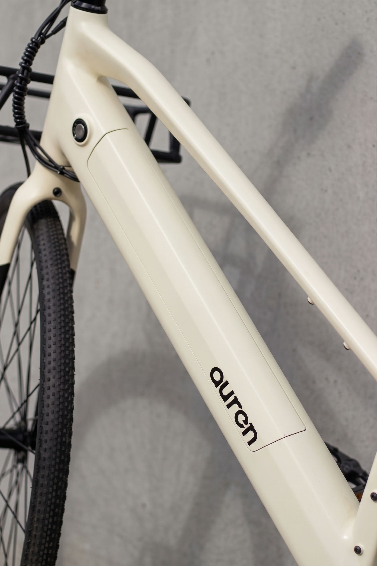 Integrated Samsung battery in the downtube