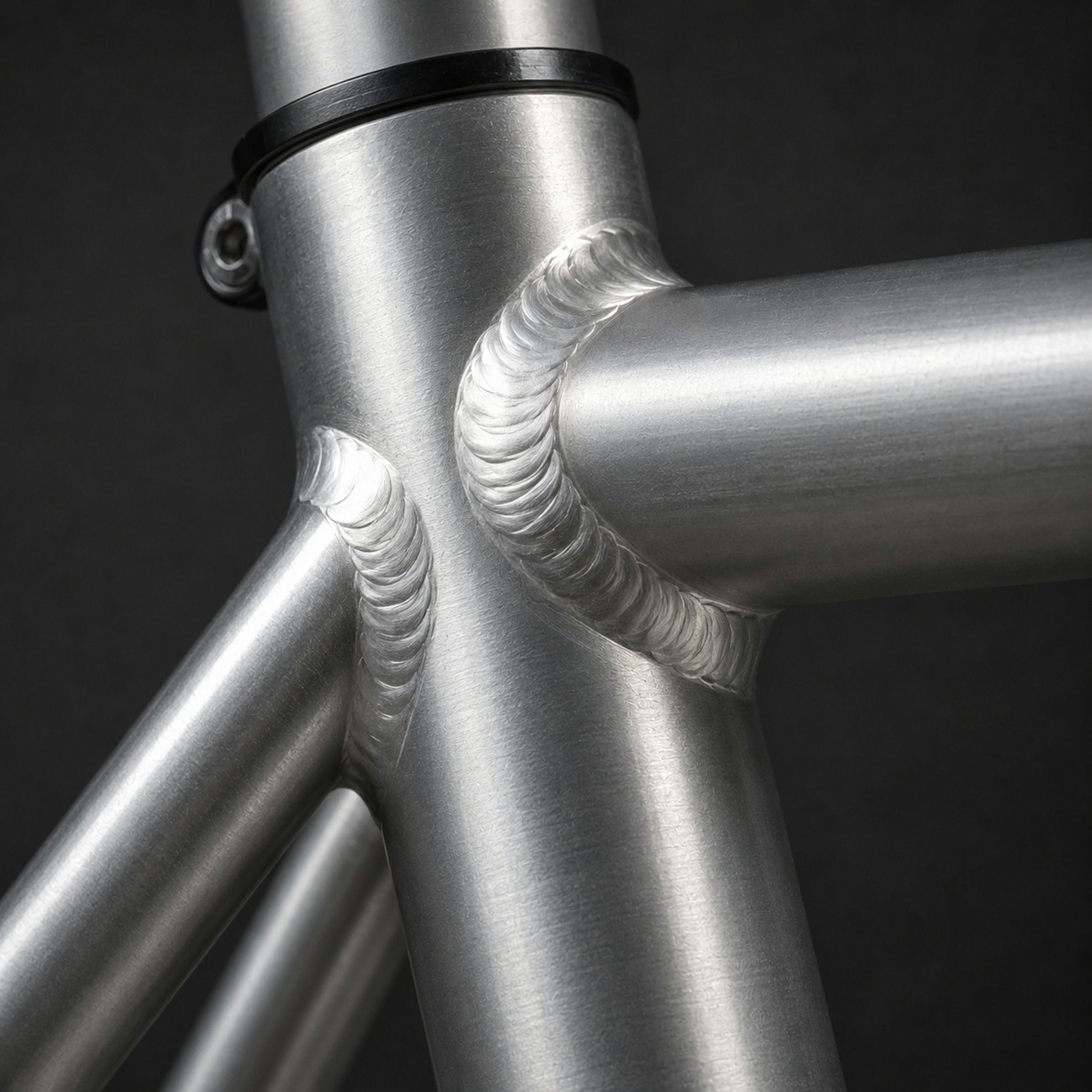 Aluminium material close-up