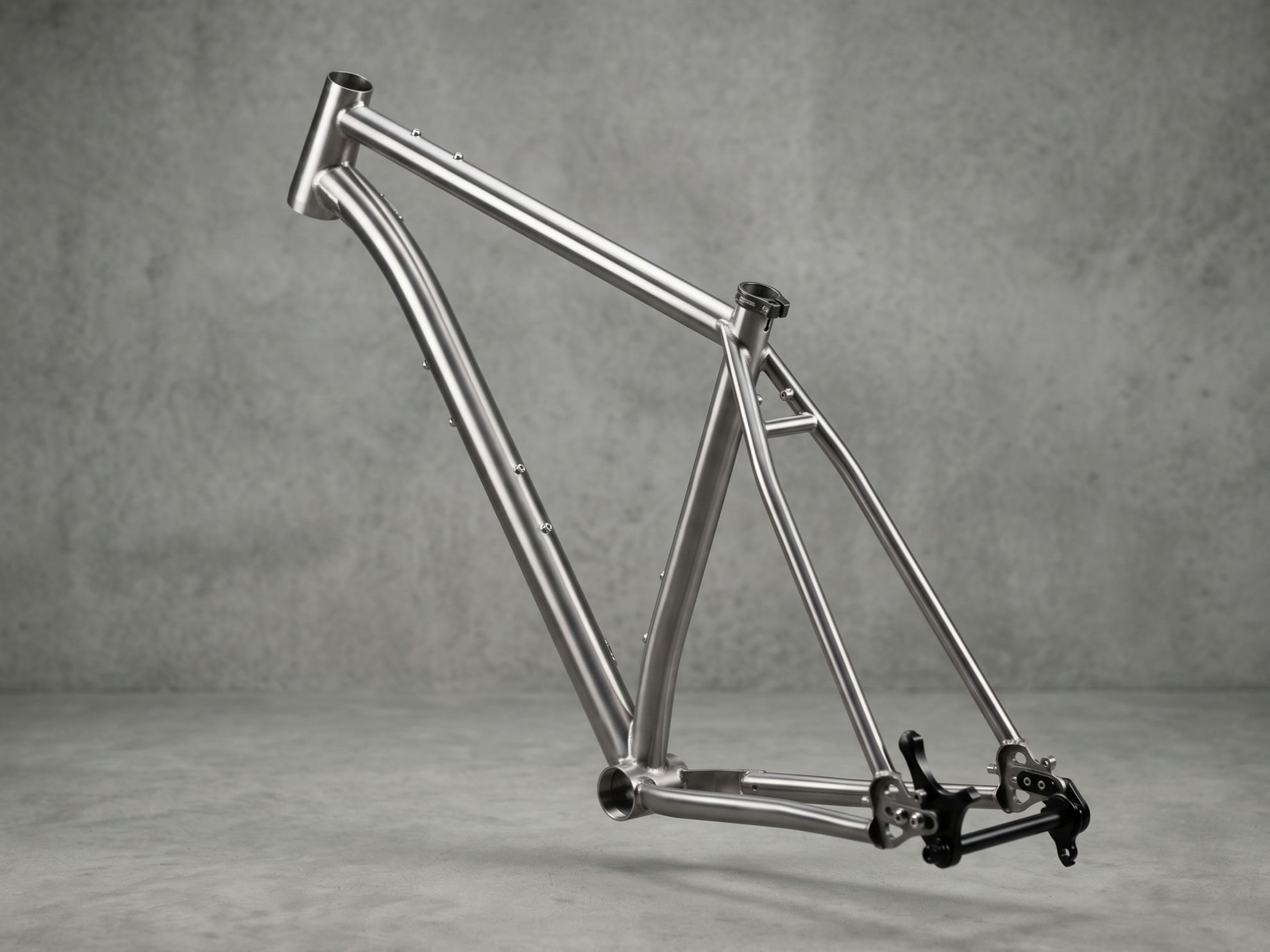 Auren custom titanium bike frame
