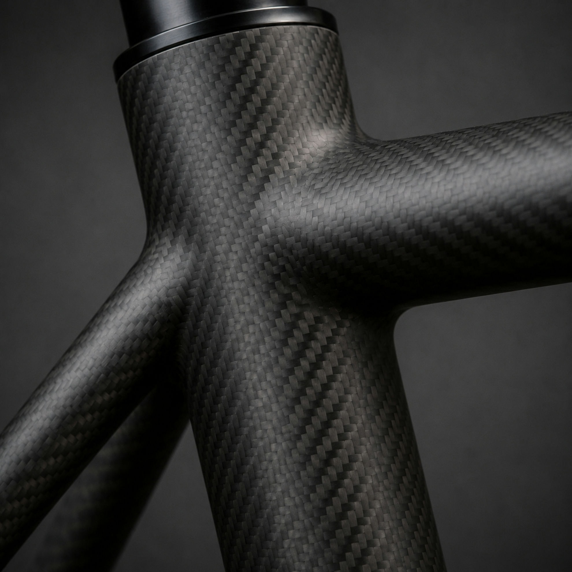 Carbon fibre material close-up