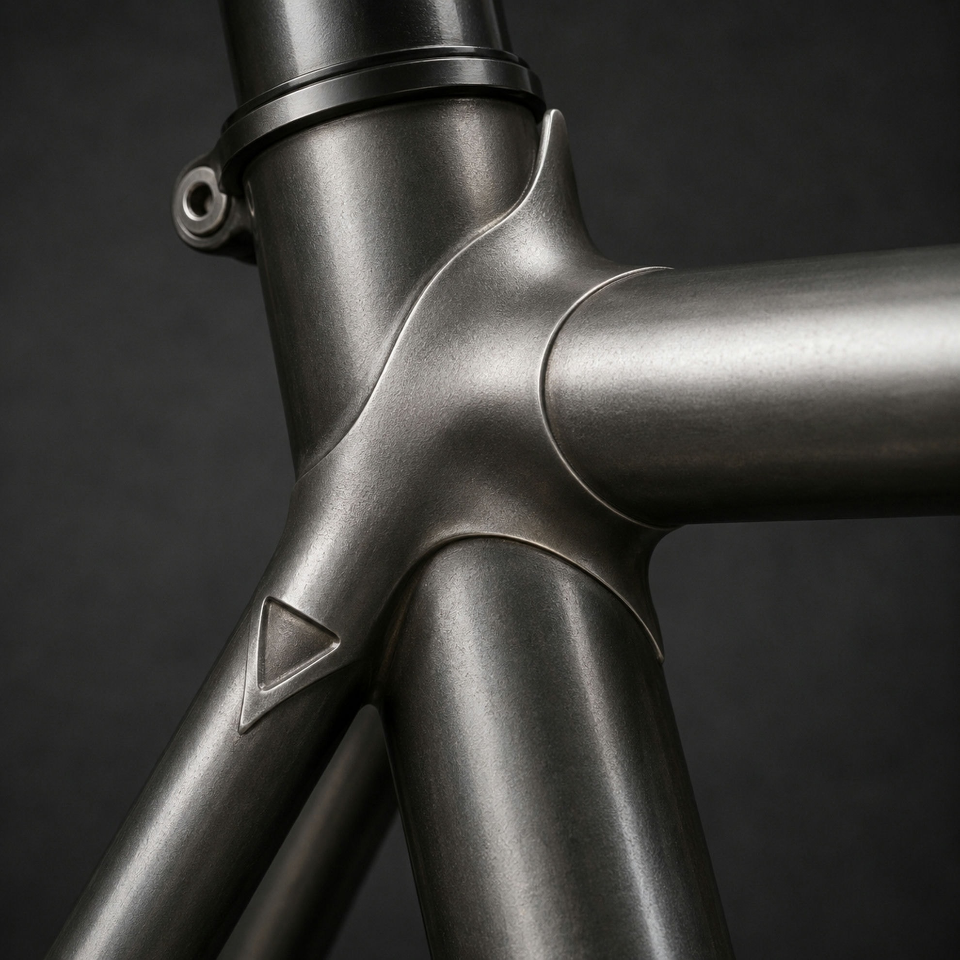 Steel material close-up