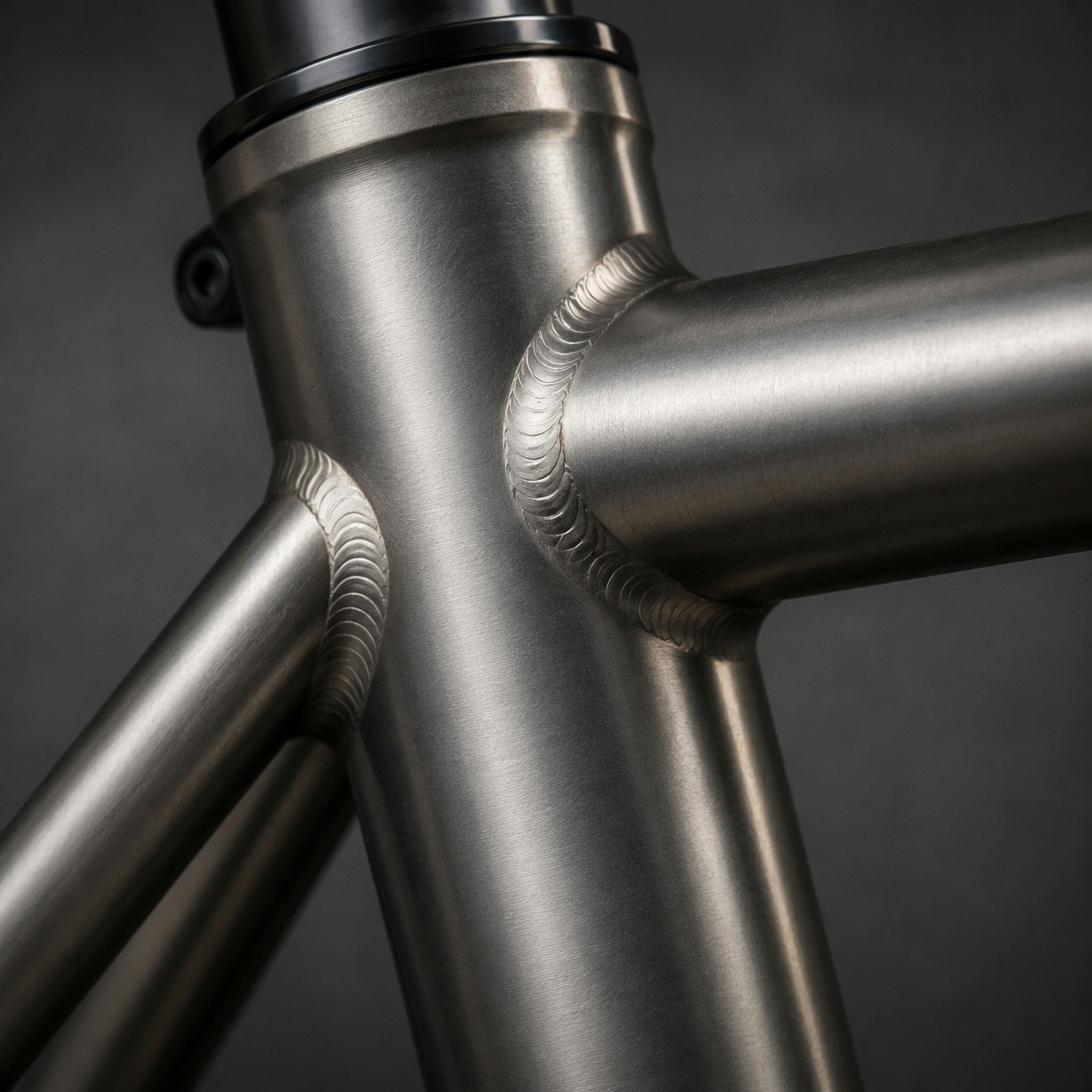 Titanium bike material showcase