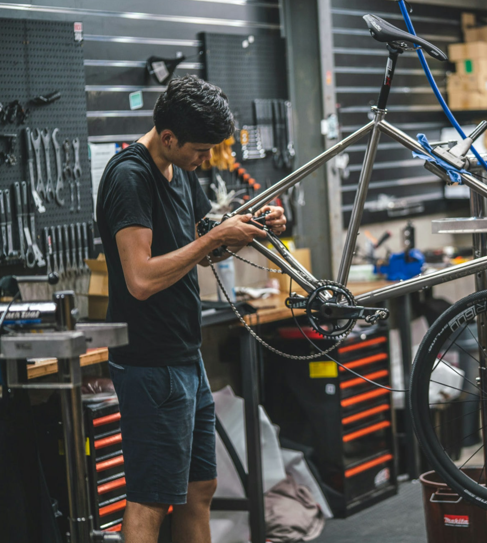 Will Young, founder of Auren Bikes