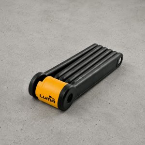 High-Security Folding Lock, Key, 80cm w/ Mounting Bracket