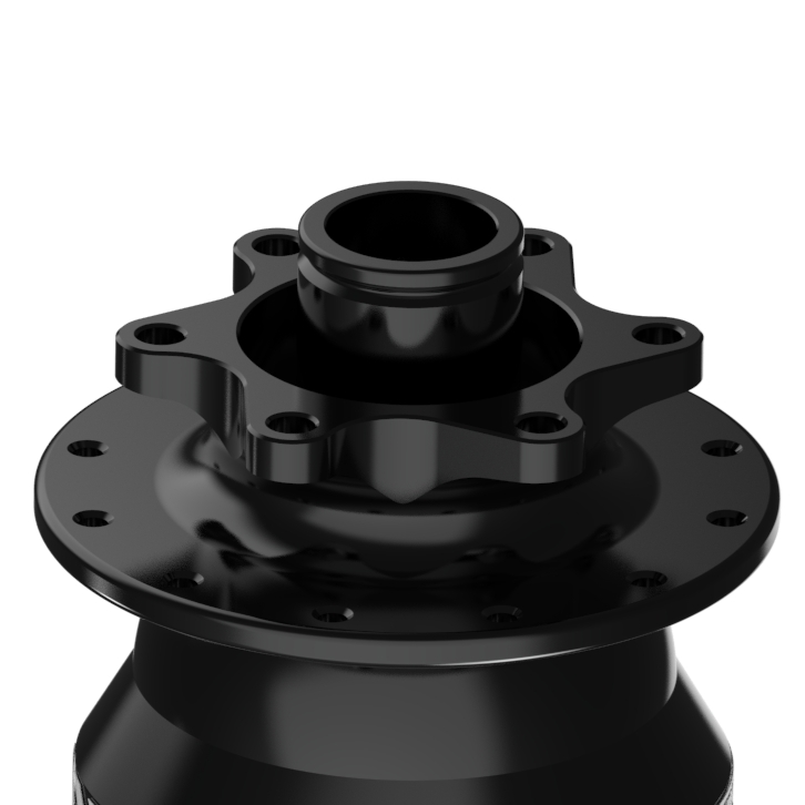 PD-6 Dynamo Hub 15x110 6-Bolt 6V/3W Black
