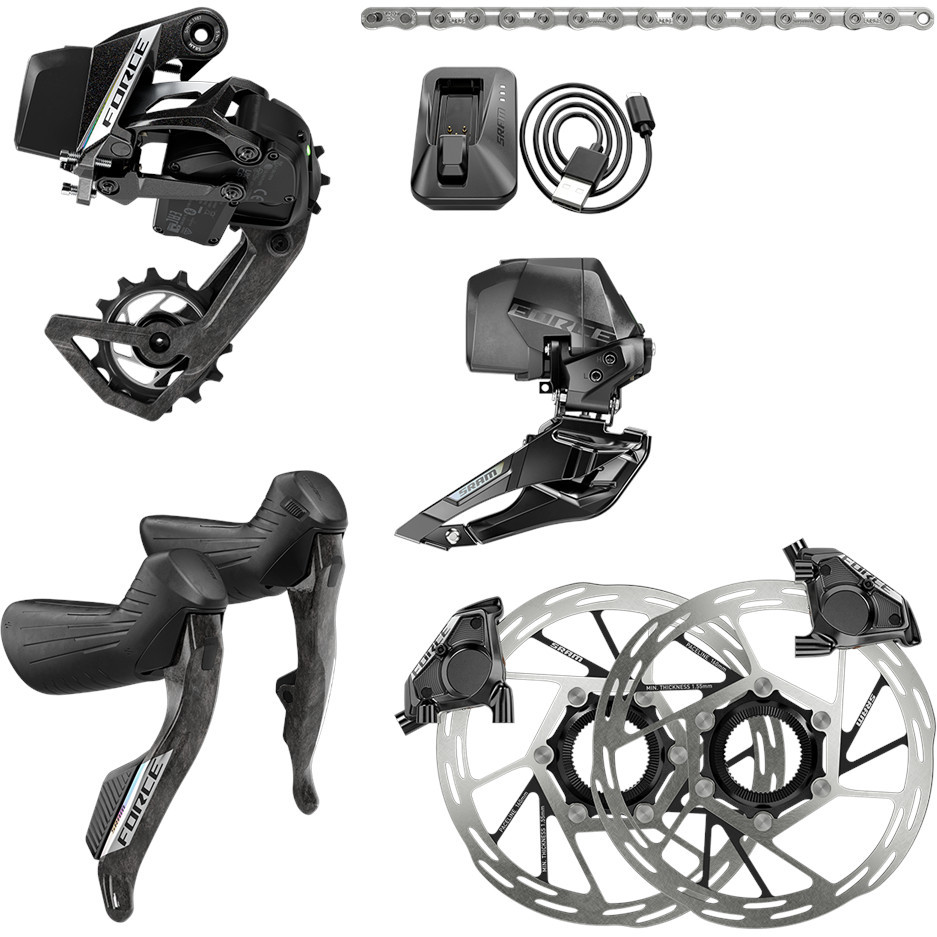 Force E1 AXS 2X Electronic HRD Partial Groupset